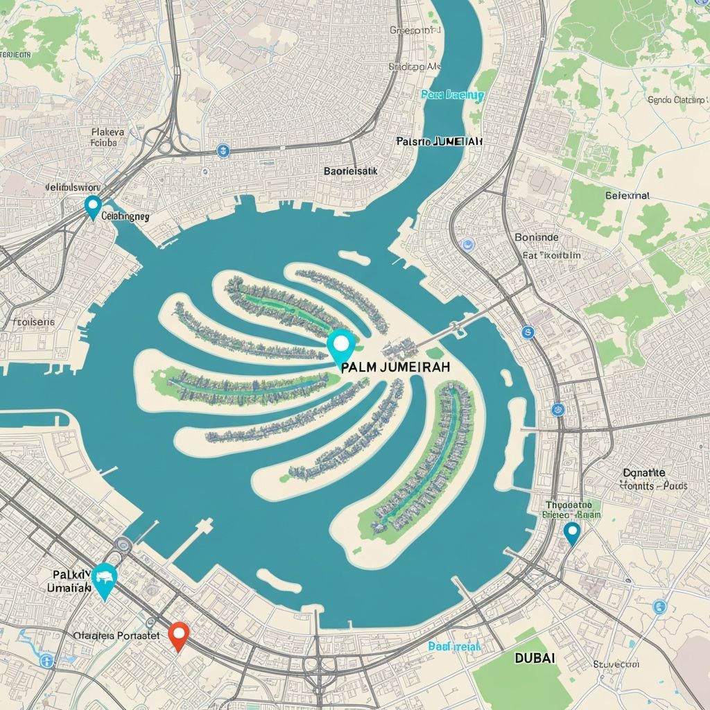 Property location map